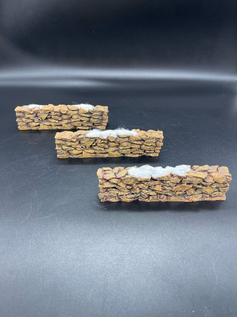 Dept 56 The Original Snow Village Set of 3 Stone Walls 56.52629 Department 56